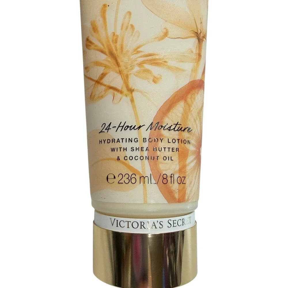 Victoria's Secret Body Lotion Women 8oz Orange New Mandarin Honeysuckle Energize